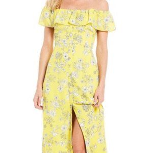Gianni Bini Aida Floral Print Off-the-Shoulder